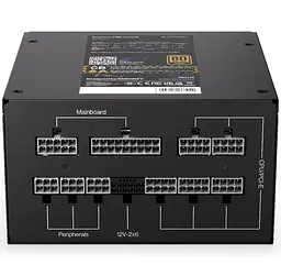 Блок живлення ENDORFY Supremo FM6 1000W 80+ Gold ATX 3.1 (EY7A011) U1 - мініатюра 10