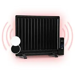 Масляний радіатор oneConcept Wallander 600W (10033099) Чорний - мініатюра 2