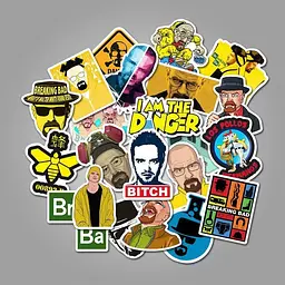 Стікерпак GeekLand Breaking Bad 50 штук - мініатюра 5