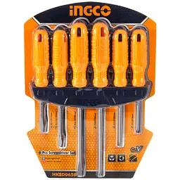 Набір викруток Ingco 6 шт (HKSD0658) - мініатюра 3
