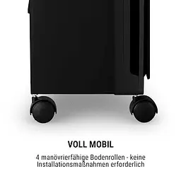 Мобільний кондиціонер-вентилятор OneConcept Baltic Black 3-в-1 (10029738) - мініатюра 8