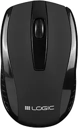 Мишка LogicConcept LM-31, бездротова, 1200dpi, 3кн., USB, чорна (M-LC-LM31W-BK)