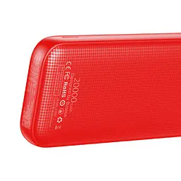 Портативна батарея Powerbank Baseus Powerful Power Bank 20000 mAh PPKC-A09 Red - мініатюра 4