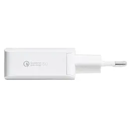 Мережевий зарядний пристрій Ttec SpeedCharger QC 3.0 USB 3A 18W White (2SCQC01K) - мініатюра 3