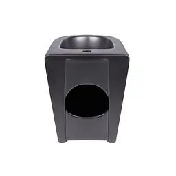Біде підлогове Qtap Robin 565x360x405 Black matt QT13442141CMB, Чорний матовий - мініатюра 3