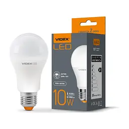 Лампочка Videx A60e 10W E27 4100K 220V з сенсором (VL-A60e-10274-N) - мініатюра 2