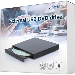 Оптичний привід DVD-RW Gembird DVD-USB-04 - мініатюра 5