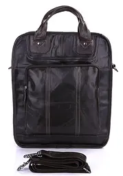 Чоловіча шкіряна сумка Vintage 33х39,5х10 см sum0012457 - мініатюра 4
