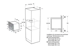 Мікрохвильова піч Gorenje BM235G1SYB (вбудована) - мініатюра 2
