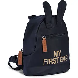 Рюкзак дитячий Childhome My first bag black/gold - мініатюра 2