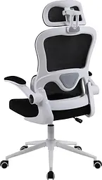 Офісне крісло GT Racer B-5880 White/Gray - мініатюра 4