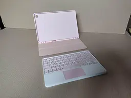 Чохол для планшета Samsung Galaxy Tab A9 Plus SM-X210 SM-X216B з клавіатурою Рожевий - мініатюра 6