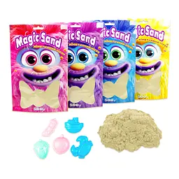 Кінетичний пісок Strateg Magic sand класичний 500 г (39403-1) - мініатюра 3