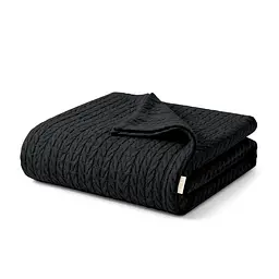 Плед-покривало Cosas Knitted Braid Panther косичка 75х95 см (Blanket_Panther_KnittedBraid_75x95)