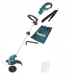 Тример акумуляторний Makita UR100DZX (260 мм, 10000 об/хв, 1.65 мм, 130 Вт, CXT, без акумуляторів та зарядного пристрою)