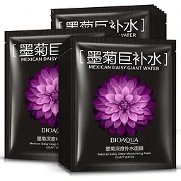 Тканинна для обличчя Bioaqua Mexican Daisy Deep Мoisturizing Mask Giant Water, 30 г - мініатюра 2