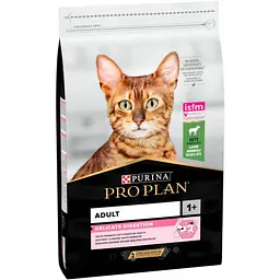 Сухий корм для кішок із чутливим травленням Purina Pro Plan Adult 1+ Delicate Digestion Lamb із ягням 1.5 кг
