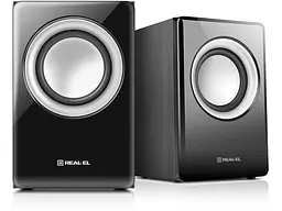 Колонки для комп'ютера REAL-EL S-215 2.0 Black - мініатюра 5