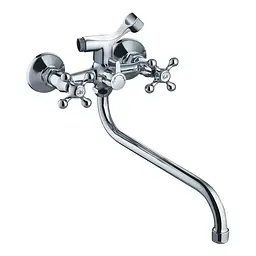 Змішувач для ванни Cron Ecomix 140 CR0127 Хром