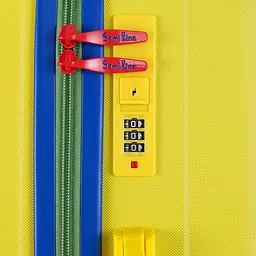 Валіза середня Semi Line 24 дюйми (M) дюйми (M) ABS-Plastic Yellow (T5801-2) - мініатюра 7