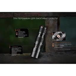 Ліхтар Fenix PD26R ACE black - мініатюра 10