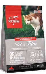 Сухий корм Orijen Fit&Trim для кішок із зайвою вагою 1.8 кг (o28418)