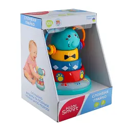 Інтерактивна іграшка KIDDI SMART ABS-пластик 14х14х19 см Слоненя Грайко - мініатюра 7
