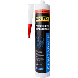 Герметик силіконовий санітарний Unifix 280 мл прозорий