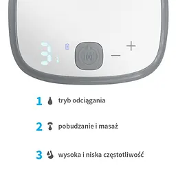 Молоковідсмоктувач електронний портативний для зціджування молока hands free вільні руки для грудного вигодовування електричний для лактації та для годування новонароджених Shelly BabyOno - мініатюра 9