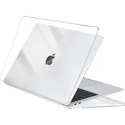 Пластикова накладка (верх та низ) HardShell Crystal Case Clear для Apple MacBook Pro 13.3` A1706/A1708/A1989/A2159/A2289/A2251/A2338 [149631]