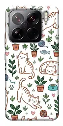 TPU чохол Demsky Cats pattern для Xiaomi 15 Pro
