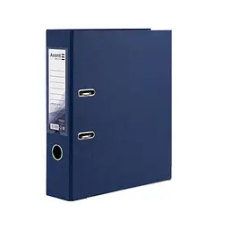 Папка - реєстратор Axent А4+ двостороння 7.5 cм Темно-синя (D1712-12C)