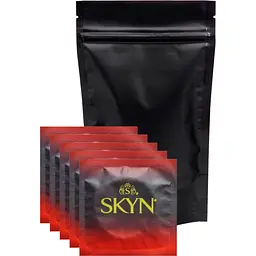 Презервативи Skyn Intense Feel безлатексні з точками 5 шт. (ROZ6400229657) - мініатюра 2