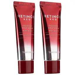 Маска-плівка для обличчя та шиї Tony Moly Red Retinol Radiance Wrap Mask 50 мл - мініатюра 4