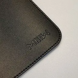 Килимок Для мишки MiiiW Solid Leather Mouse pad 900х400 мм чорний - мініатюра 4