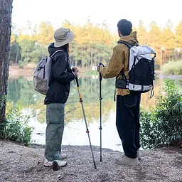 Трекінгова палиця телескопічна для походів та спортивної ходьби Naturehike Men ST 01 6061 AL NH17D001-Z алюміній зелена - мініатюра 6