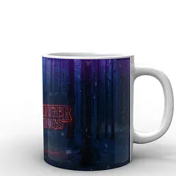 Кухоль GeekLand Stranger Things Дуже дивні справи лого ST.02.017 330 мл білий - мініатюра 2