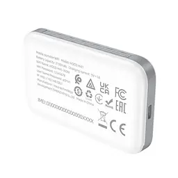 4G модем HOCO HI41(LTE), 900-2600МГЦ, 50-150Mb/s, USB, акумулятор 2100mAh, White, BOX - мініатюра 5
