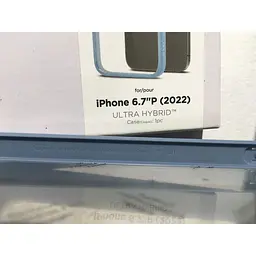 Оригінальний протиударний чохол Spigen Ultra Hybrid для iPhone 14 Pro Max Sierra Blue ACS04820 прозорий - мініатюра 2