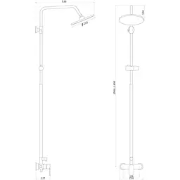 Душова система Globus Lux GLO-0005 - мініатюра 5