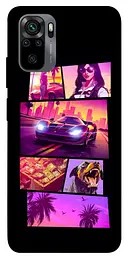 TPU чохол Demsky GTA vibes для Xiaomi Redmi Note 10 / Note 10s