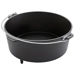 Казан з кришкою Groenberg Askja Pot 33 cm/10 L Black (266018) - мініатюра 3