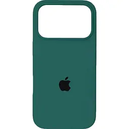 Чохол Silicone Case для Apple iPhone 17 Pro Pine Green AA [145173] - мініатюра 1