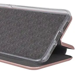 Чохол книжка Xiaomi Redmi Note 10 Pro еко-шкіра Premium Case для смартфона Рожеве золото - мініатюра 2