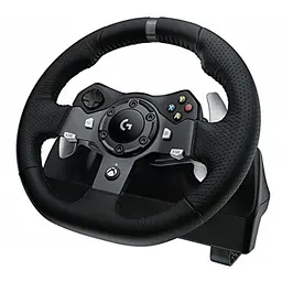 Кермо Logitech G920 Driving Force (941-000123) - мініатюра 3