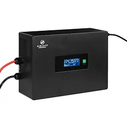 Високочастотний інвертор 600VA/600W Kraft KRF-SAVR600VA/600W-12V під зовнішній акумулятор (42-00112) - мініатюра 3