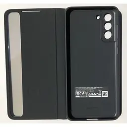 Оригінальний чохол-книжка Samsung для Galaxy S21 Black S-View Clear View Cover Smart EF-ZG991CBEGRU - мініатюра 3