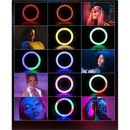 Кільцева LED лампа DK NNHQ-10 RGB 26см [122020] - мініатюра 11