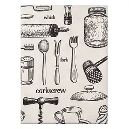 Скатертина Ardesto Kitchen 120х140см, 90% поліестер, 10% бавовна (ART07KN) - мініатюра 2