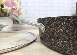 Сотейник O.M.S. Collection 3316-26см 3,1л Black - мініатюра 5